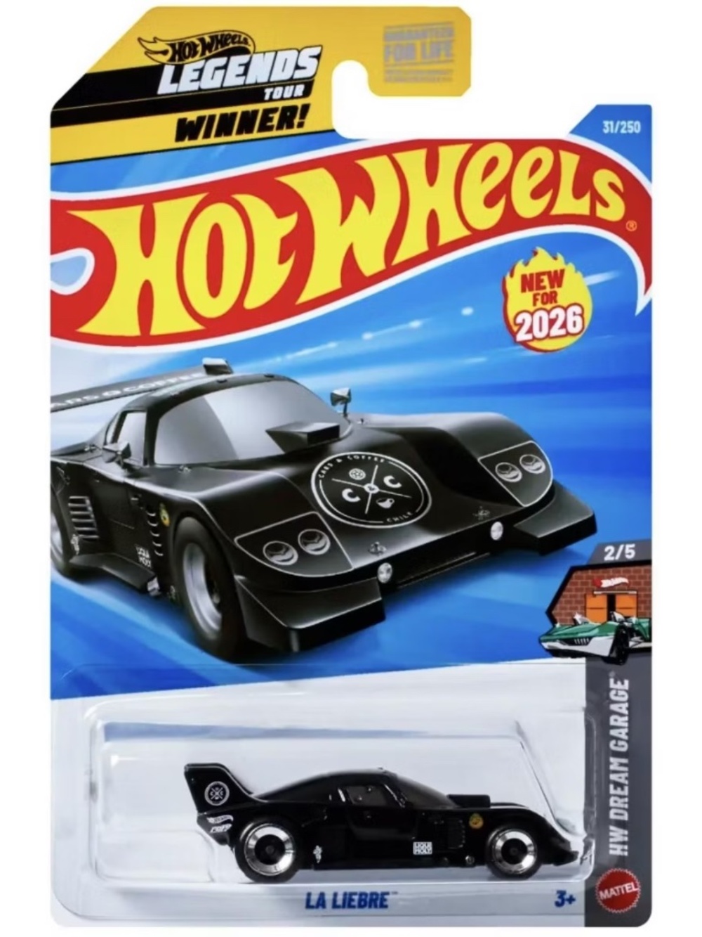 Hot Wheels La Liebre HW Dream Garage New 2026